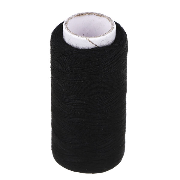 Нитки полиэстер намотка черные 200 м
