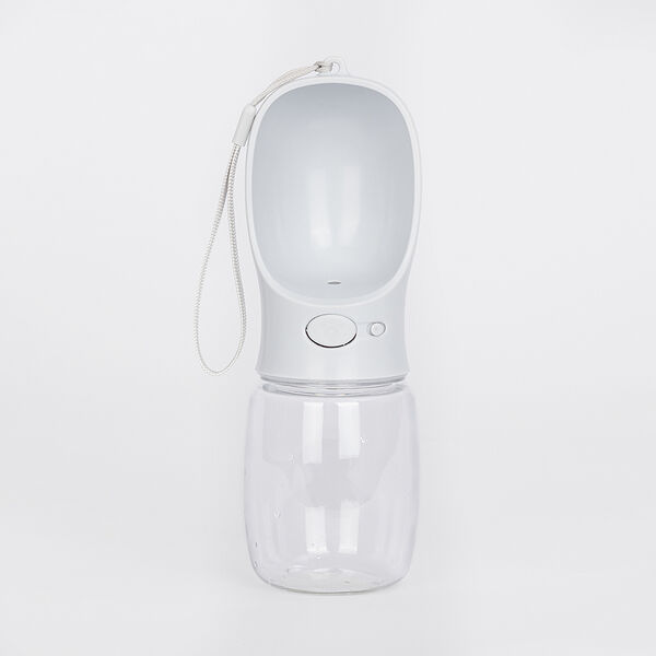 Бутылка для воды серая, 350 мл