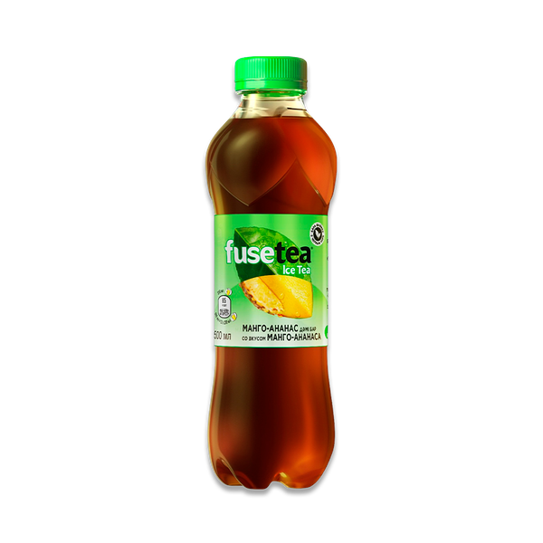 Чай Fuse tea Черный Манго Ананас 500 мл