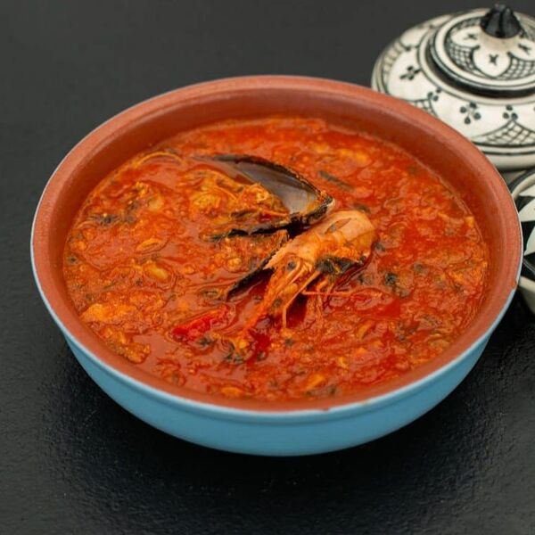 Суп Буйабес с морепродуктами