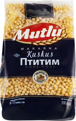 

Макароны MUTLU Ptitim, птитим, 500г