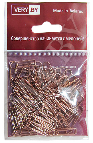 Скрепка 21 мм овальная европодвес