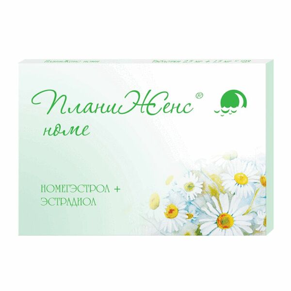 ПланиЖенс номе таблетки 2.5 мг + 1.5 мг 28 шт