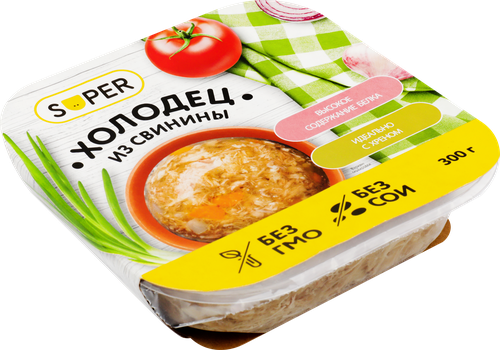 

Холодец из свинины SUPER, 300г