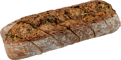 Багет ржаной Лента Fresh с чесноком, половинка, 190 г