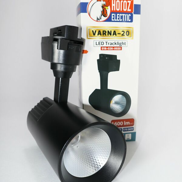 Трековый cветильник VARNA-20 018-026-0020 HRZ33000884 20W 72х125х160 мм