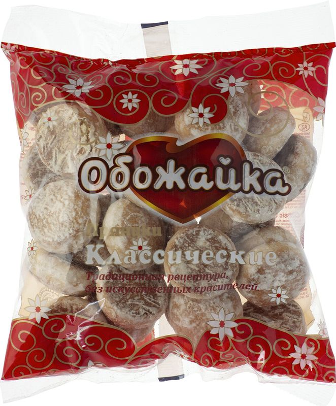 

Пряники Обожайка классические, 380г
