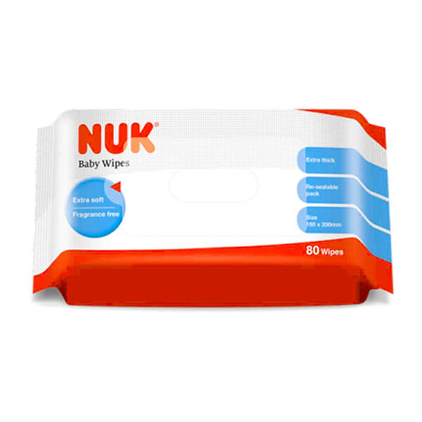 Влажные салфетки Nuk N80