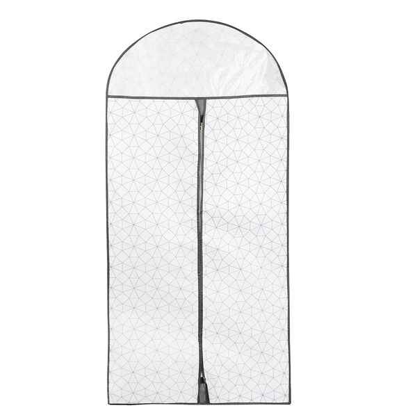 Vetta чехол для одежды, с прозрачным окном, 60х130см, валери, молния, полипропилен