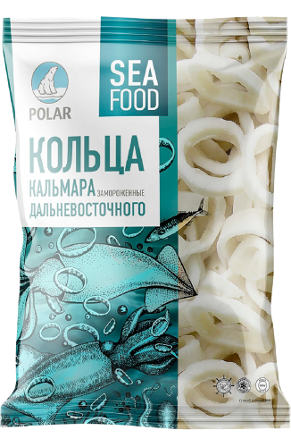 Кольца тихоокеанского кальмара Polar 500 г