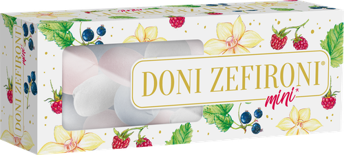 

Зефир Doni Zefironi со вкусами малины, черной смородины с ароматом ванили 150 г