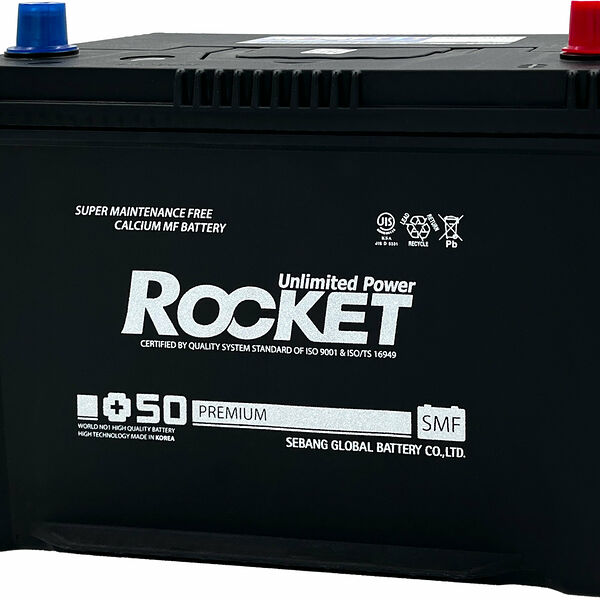 Аккумулятор ROCKET SMF 125D31L 100 Ач 830 А обратная полярность