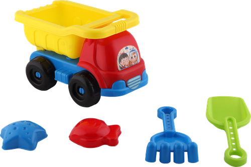 

Набор игровой для песка BIGGA Машинка с формочками, 5 предметов Арт. BT444063