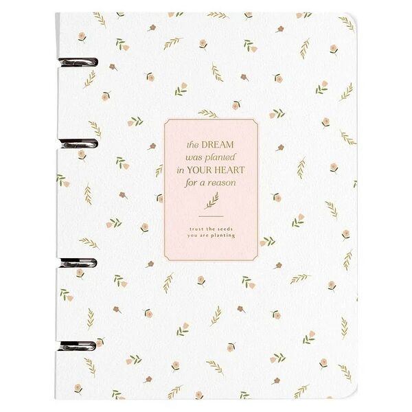 Тетрадь Be Smart April А5, 120 л, на кольцах, в клетку