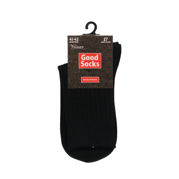 Мужские носки Good Socks Winter Черный р.41-43