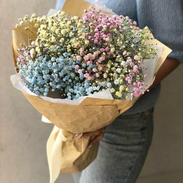Букет из гипсофилы