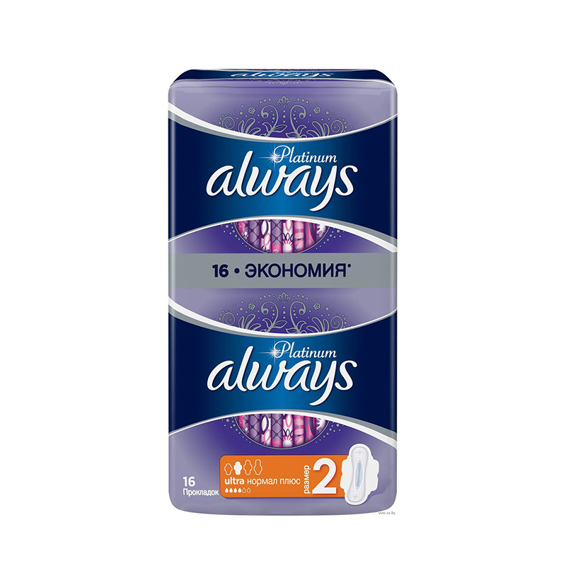 

Прокладки Always Platinum Ultra Normal Plus 16 шт