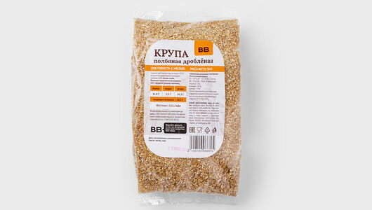 Крупа полбяная дробленая