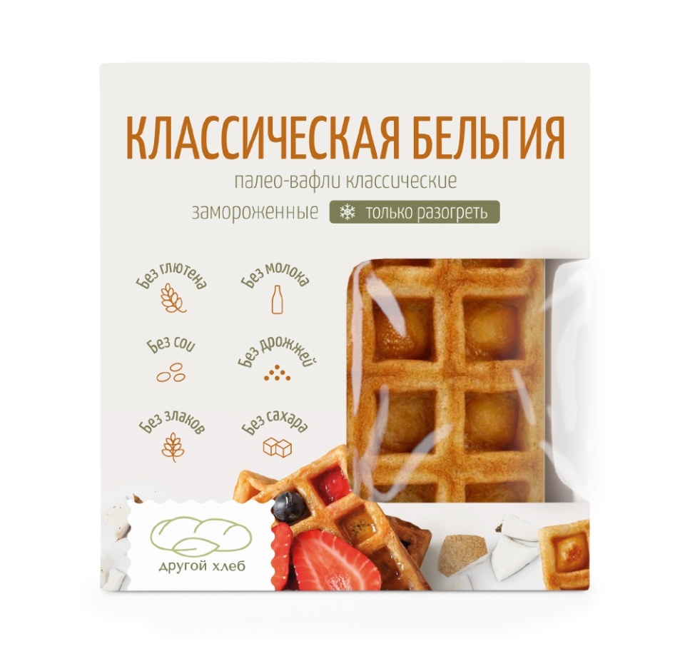 

Палео-вафли Другой хлеб Классические 110 г