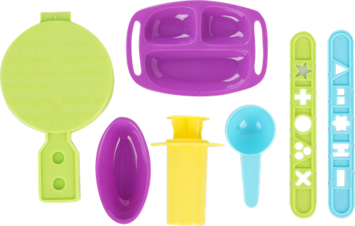 

Тесто для лепки Крок&Дилли Мороженое, с аксессуарами, 18 предметов