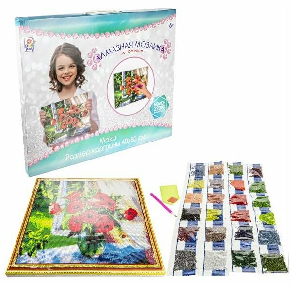 Набор игровой 1Toy Алмазная мозайка