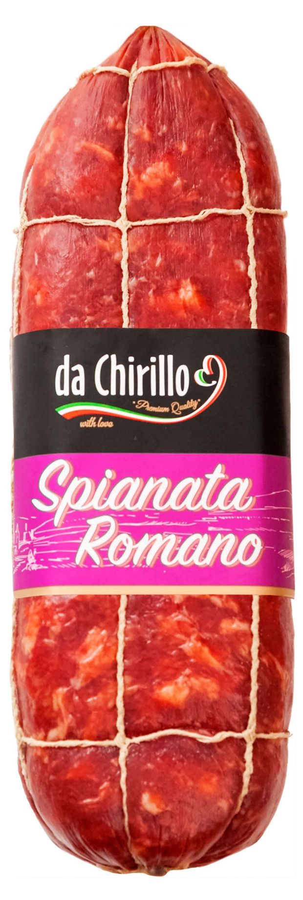 

Колбаса Da Chirillo Спьяната Романо сыровяленая, вес