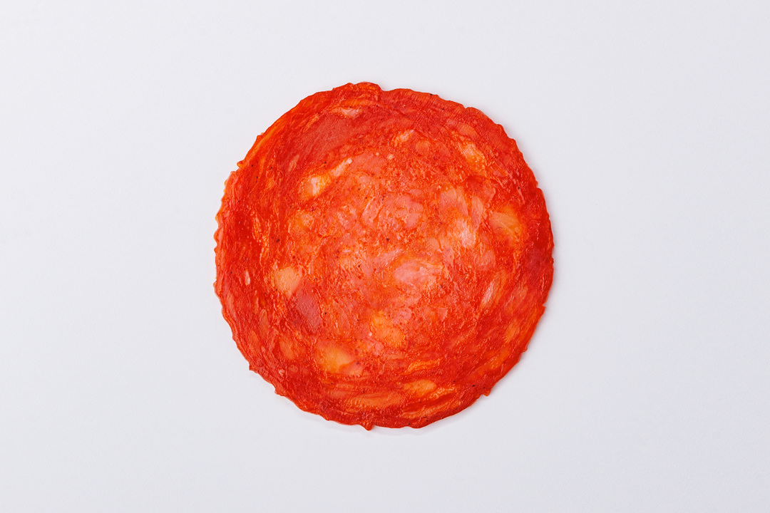 

Ассорти колбас ВкусВилл Чоризо-Пулетти сырокопченых нарезка 100 г