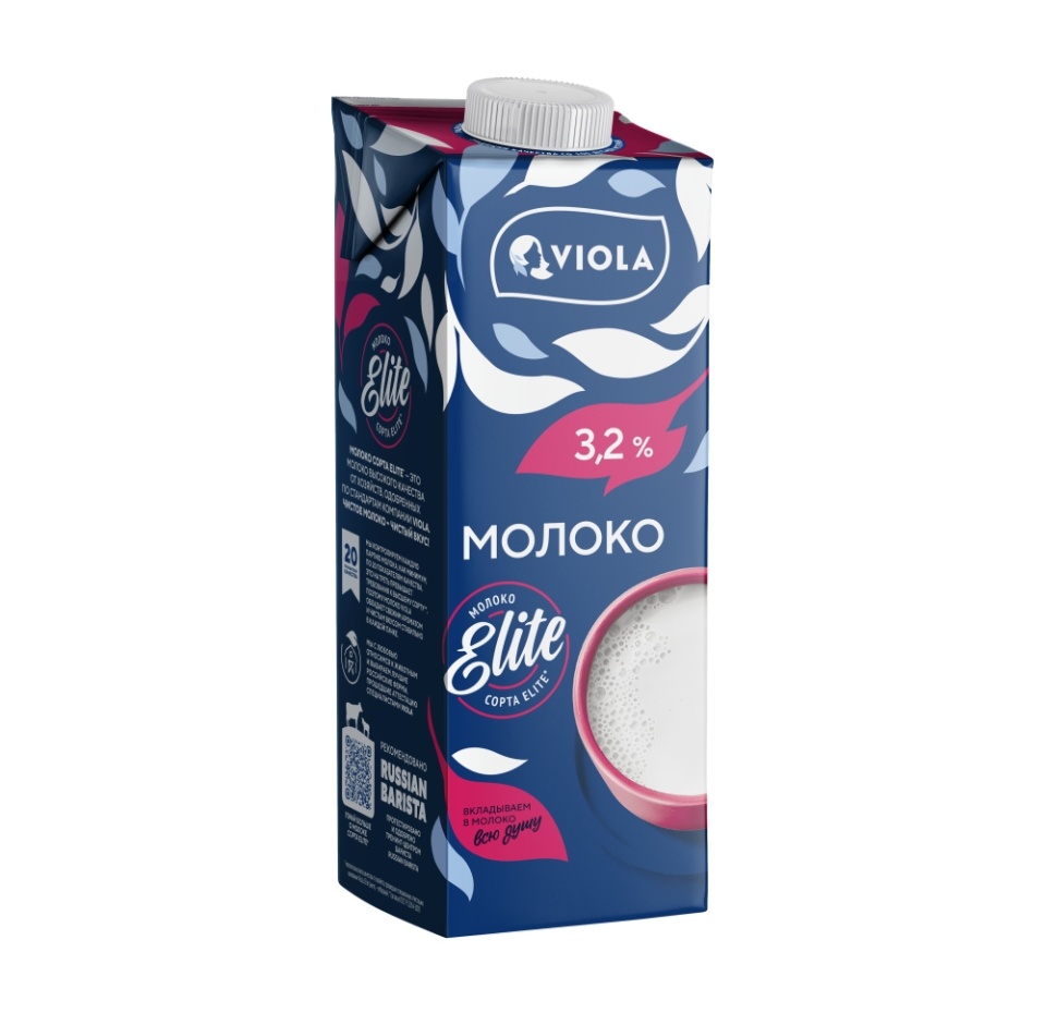 

Молоко ультрапастеризованное Viola 3,2% 970 мл, дизайн упаковки в ассортименте