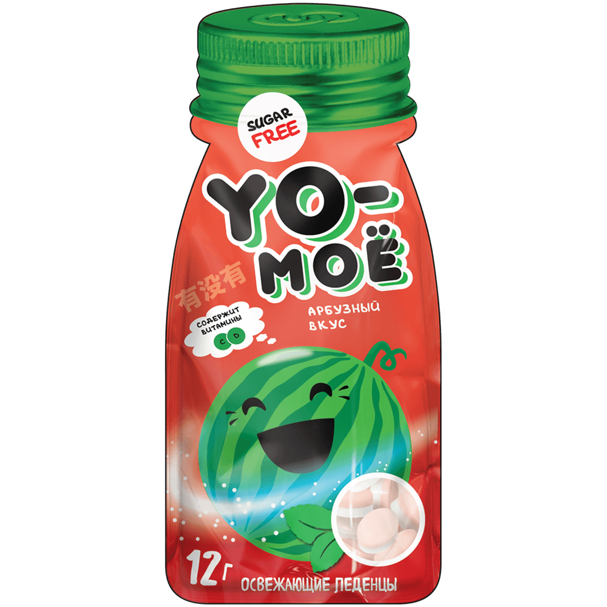 

Леденцы Yo-Moе арбуз 12 г