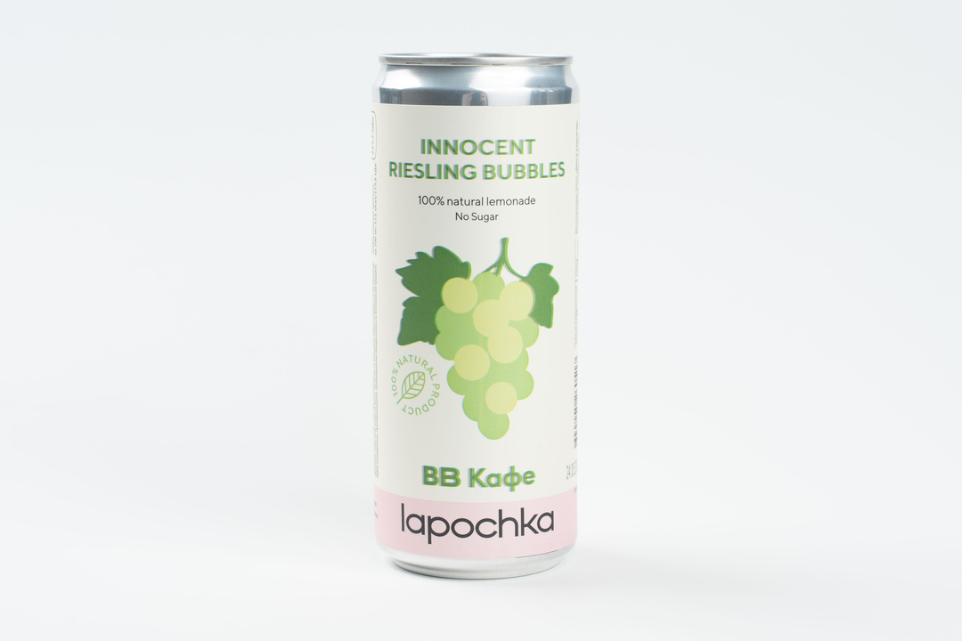 

Лимонад Lapochka Fizzy Riesling 330 мл