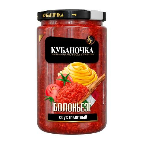 Томатный соус Кубаночка Болоньезе 360 г