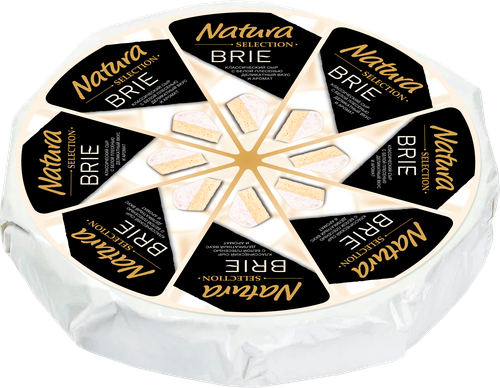 

Сыр Natura Selection Бри мягкий с белой плесенью 50% без змж вес