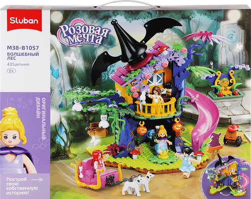 Конструктор Sluban Волшебный домик на дереве 435 деталей арт. M38-B1057