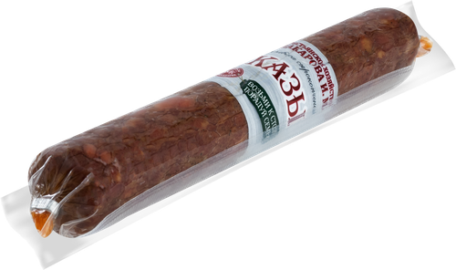 

Колбаса казы Крестьянское Хозяйство Макарова И.М. сухая сырокопченая вес