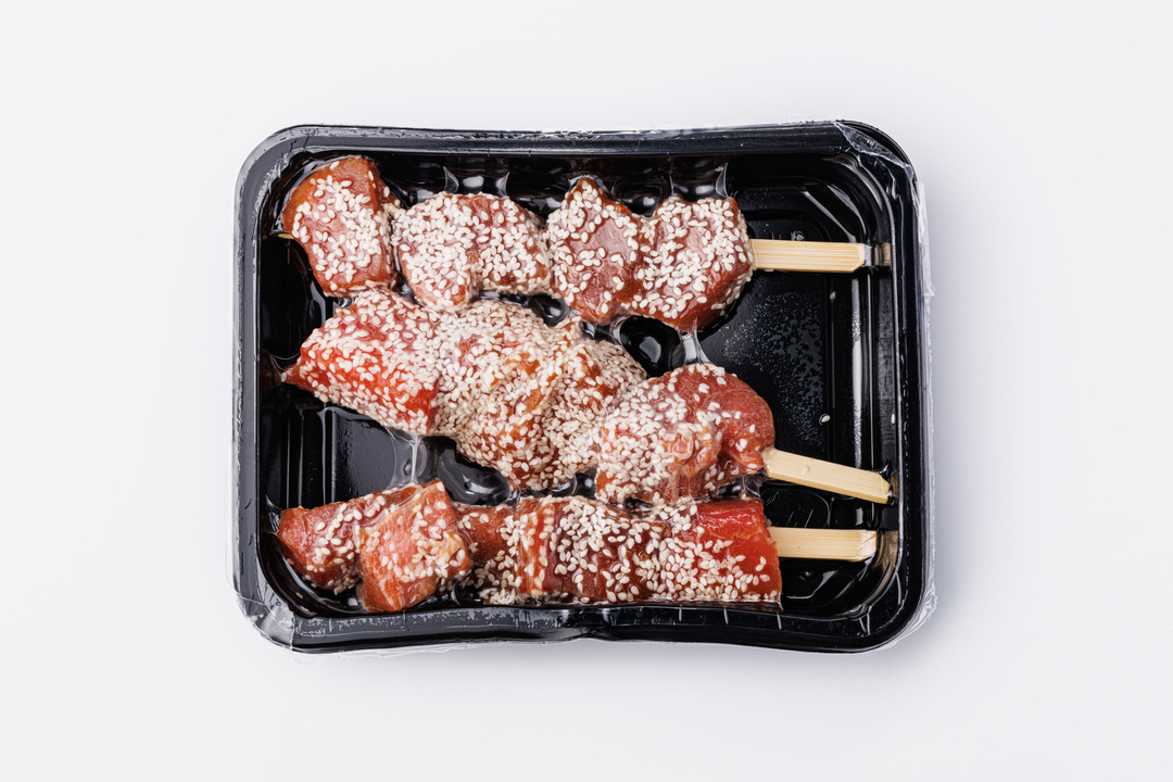 

Шашлычки ВкусВилл из тунца в соусе замороженые 400 г