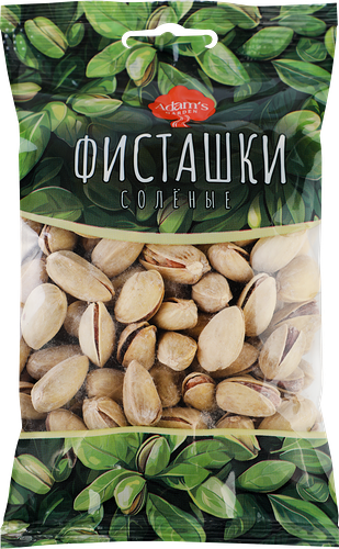 Фисташки Эден Гарден Акбари жареные соленые калибр 22/24, 150 г