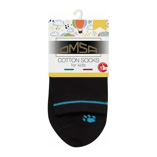 Детские носки Omsa For Kids Лапки голубые размер 23-26 21P61