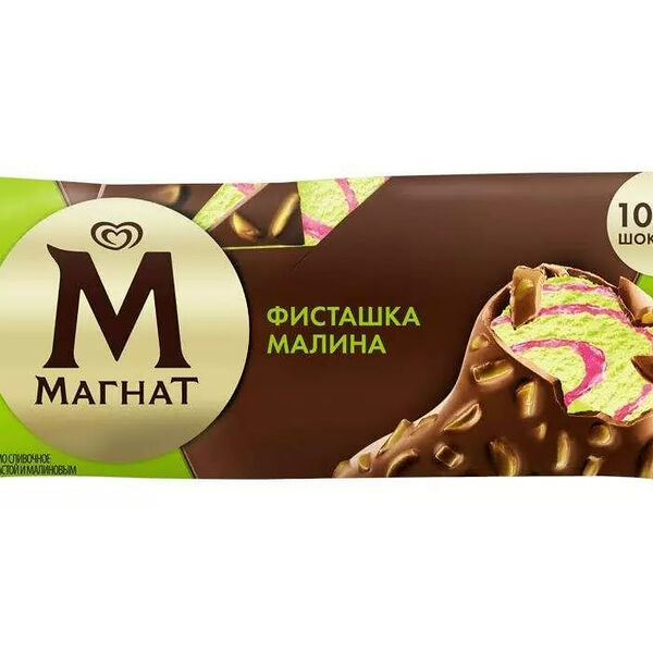 Мороженое Магнат фисташка и малина 65 г