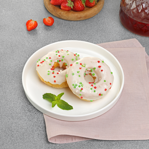 

Донат Лента Fresh малина с малиновой начинкой, 65 г