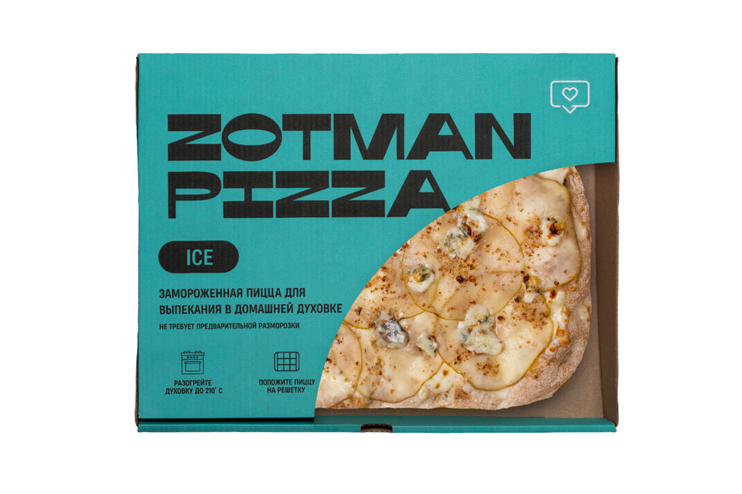

Пицца Zotman pizza Груша и горгонзола замороженная 415 г
