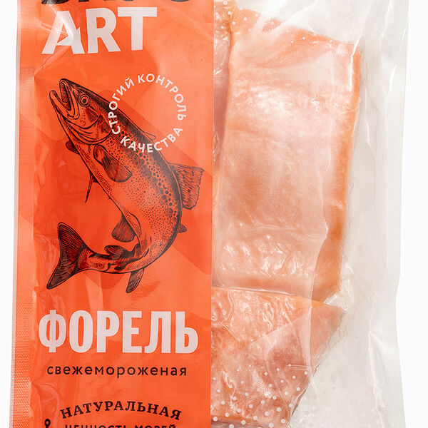 Форель ВкусАрт филе на коже замороженное 450 г