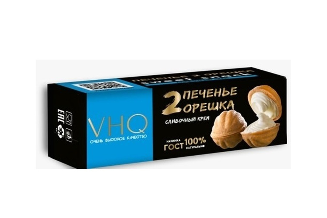 

Печенье орешек VHQ с вареной сгущенкой 11.7% 44 г