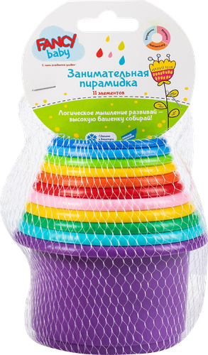

Игрушка развивающая Fancy Baby Занимательная пирамидка