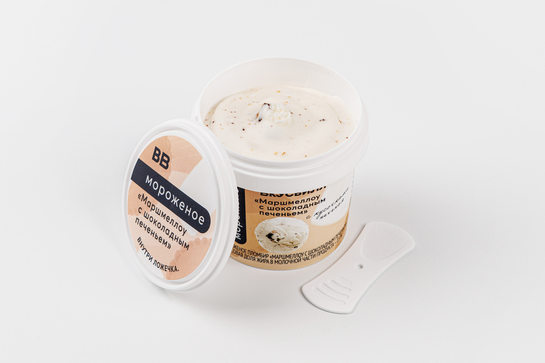 

Мороженое Маршмеллоу с шоколадным печеньем 85 г