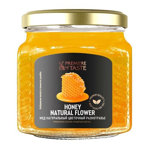 Натуральный мёд Premiere Of Taste Цветочный Разнотравье 320 г