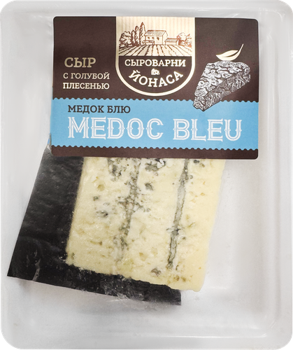 

Сыр с голубой плесенью Сыроварни Йонаса Medoc bleu 100 г