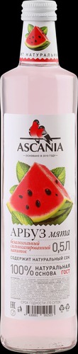 

Напиток Ascania арбуз-мята газированный 500 мл