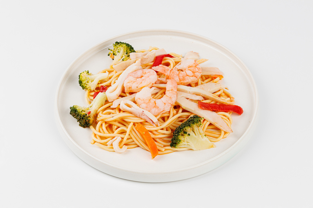 

Спагетти ВкусВилл Том ям с морепродуктами 210 г