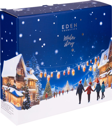 

Набор подарочный Eden Winter Story: Крем для тела 150 мл, гель для душа 320 мл, скраб для тела 230 мл