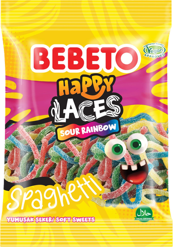 

Мармелад жевательный Bebeto Spagetti Sour Rainbow 80 г